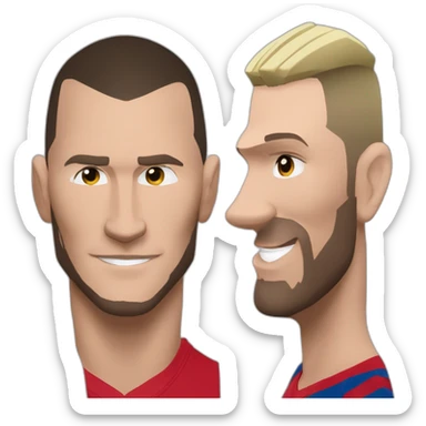 Randy Orton vs messi sticker