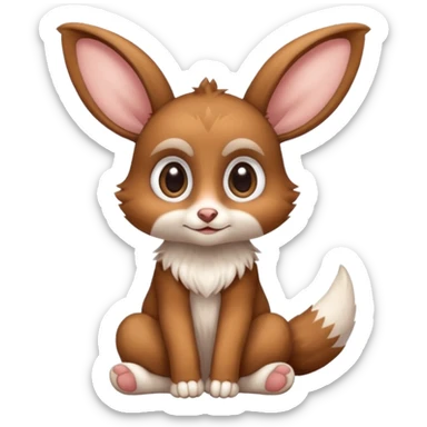 COELHO ANIMAL sticker