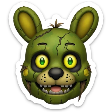 Fnaf springtrap  sticker
