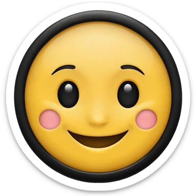 Tu peux crée un Emoji a partir de cette image sticker