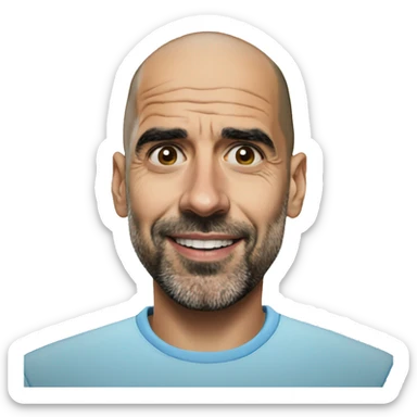Pep guardiola sticker