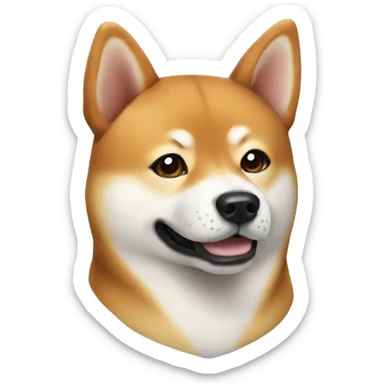 Shiba Inu dog sticker