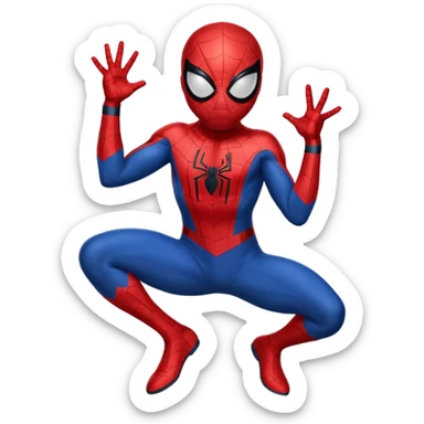 Spider man little sticker