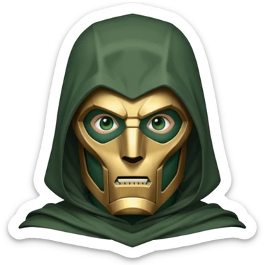 Doctor Doom, villain sticker