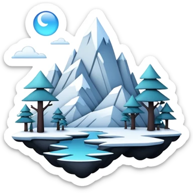 edgy aesthetic full scenic SCENERY sticker