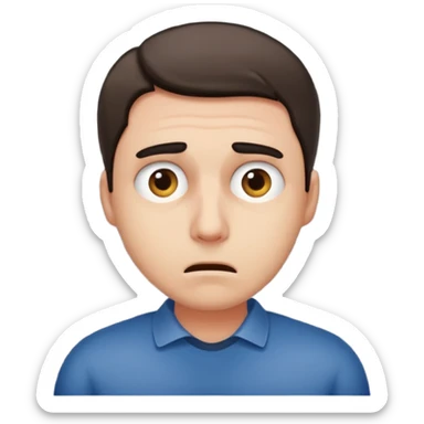 Male hiding behind blinds cuck sticker