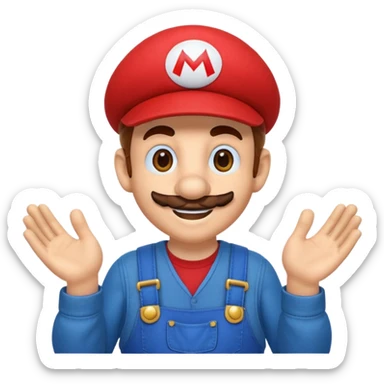 Super mario sticker