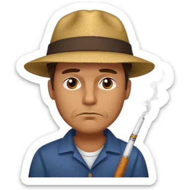 nah çeken adam sticker