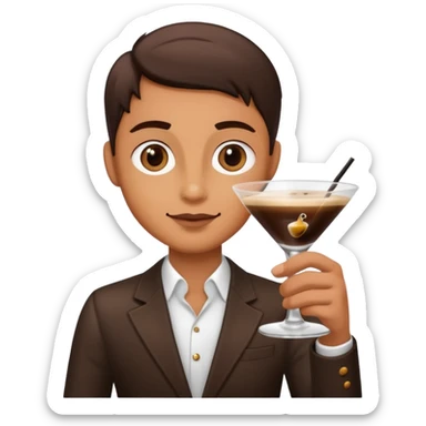 Espresso martini how do I put it in my insta caption sticker