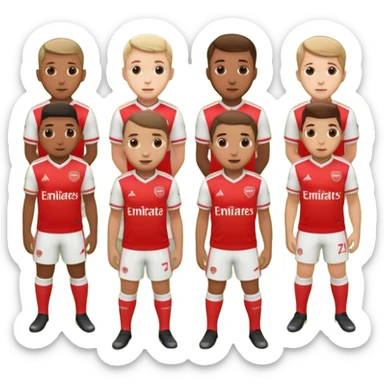 Arsenal club sticker