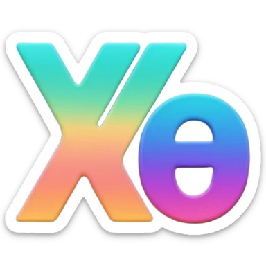 The name 'Krisztofer' in a modern, colorful gradient font with a dark outline, dynamic, slanted or partial underline, in the style of reference patterns. sticker