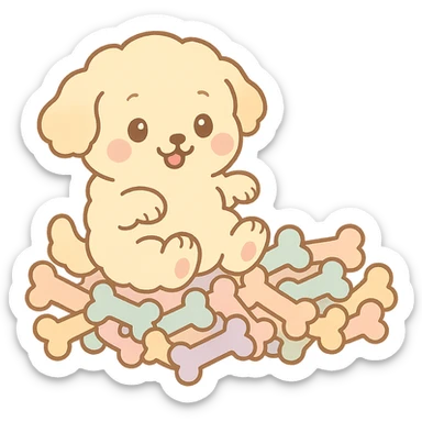 Remove the background and sharpen the line work while keeping the chibi sticker style. sticker