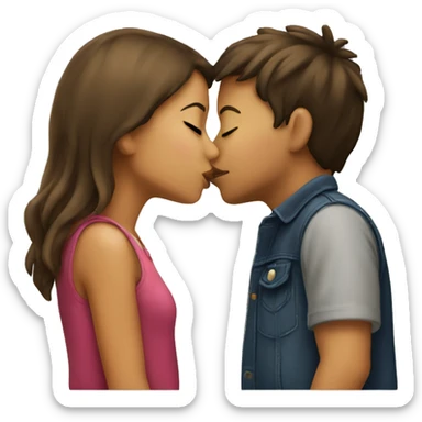 Girls Kissing sticker