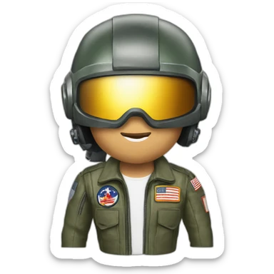 Top gun Maverick helmet sticker