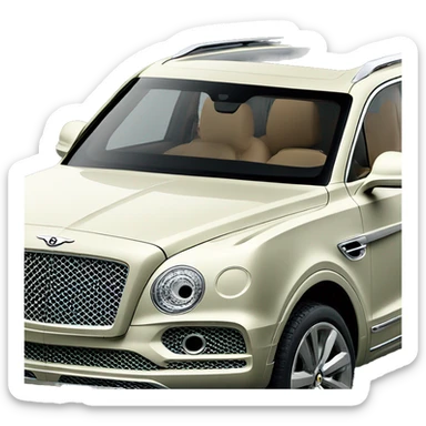 bentley suv sticker