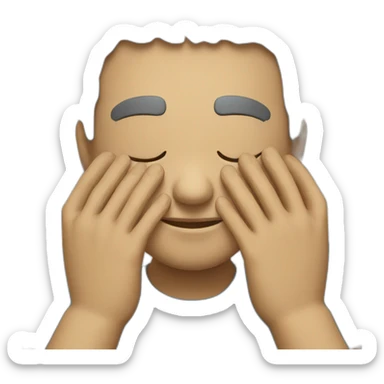 a man Bowing in greeting sticker