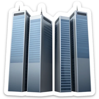 World Trade Center Twin Towers sticker