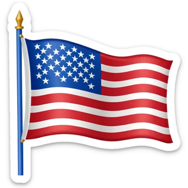Juneteenth flag sticker