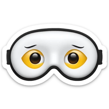 eye maskpack sticker