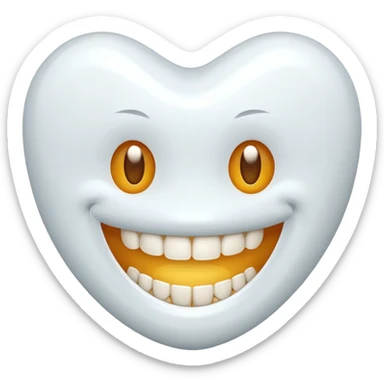 teeth without face sticker