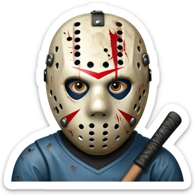Jason Voorhees sticker
