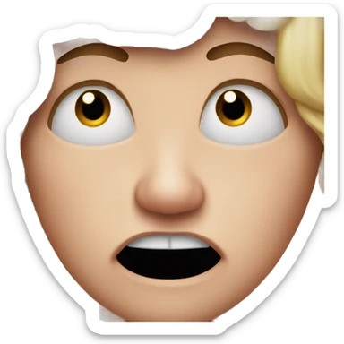 nosebleed character sticker