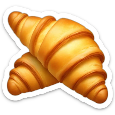Croissant sticker