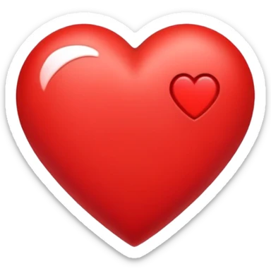 a heart and an exclamation mark sticker