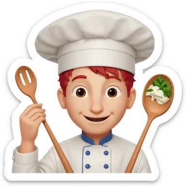 Alfredo Linguini FROM MOVIE ratatouille  sticker