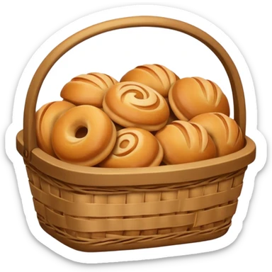 Bakery Basket sticker