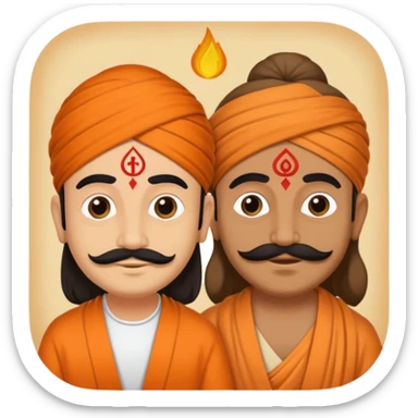 Create and YouTube video thumbnail in which it is written that Amit and babaji and funny symbols funny background and very funny background sticker