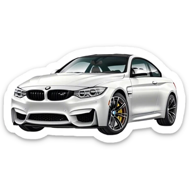 BMW m4 sticker