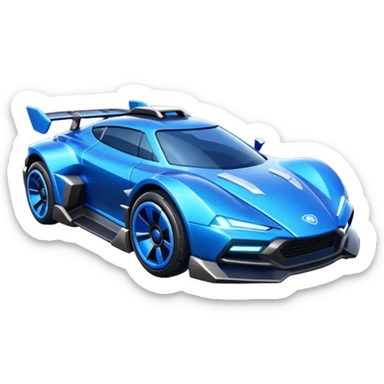 Rocket league car sticker