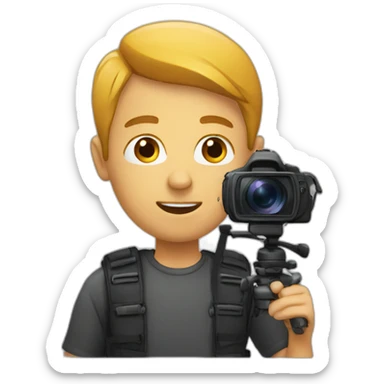 videographer sticker