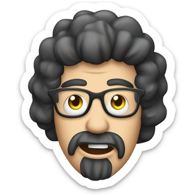 Eine tätowierte Hand die Rock n Roll Zeichen zeigt sticker