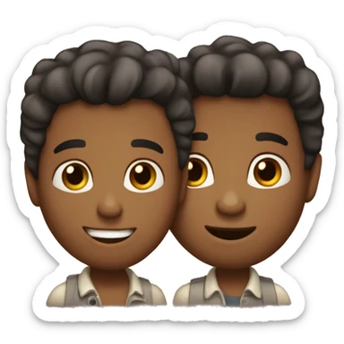 Muchos hombres enamorados  sticker