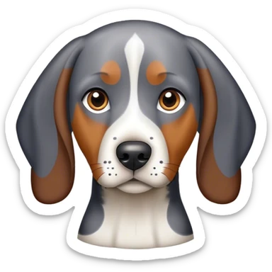 Bluetick coonhound  sticker