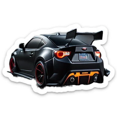    Hot wheels Darth Vader themed Scion FR-S scary Halloween monster rc car on  dark raining road  sticker