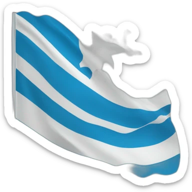 East Turkistan flag sticker