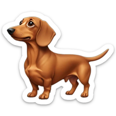 Dachshund sticker