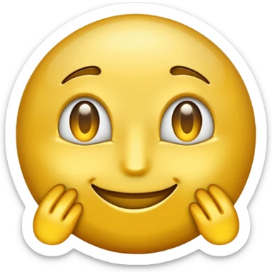create a golden gold emoji  the most attractive any one or all of them ill choose it should be fully golden sticker