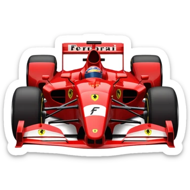 Ferrari 2000 F1 sticker
