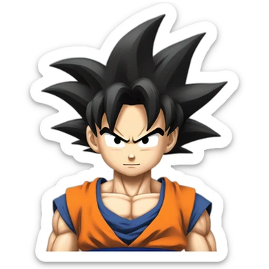 Goku supersayan 4 sticker