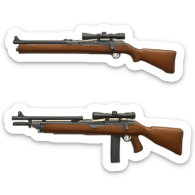 Fusil a pompe sticker
