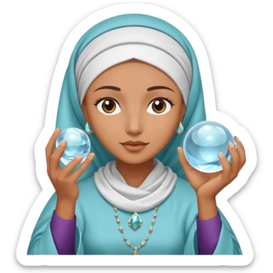 spiritual healer and medium sticker