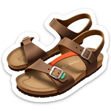 Birkenstock brown sticker