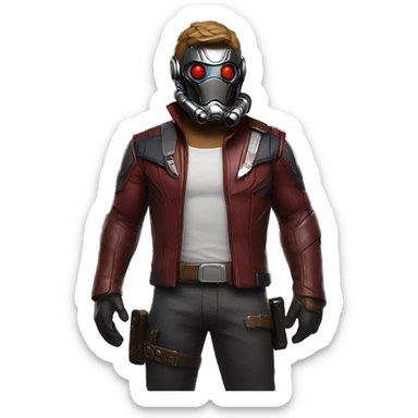 Star lord body  sticker