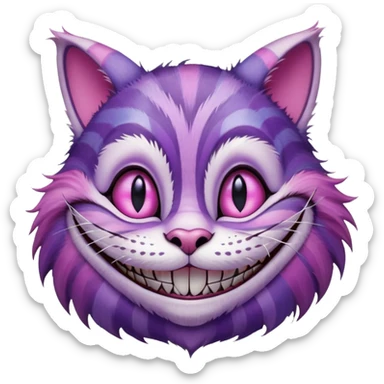 Cheshire Cat from Alice in Wonderland sticker