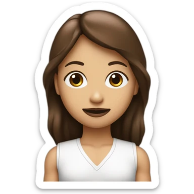 un paquet de poporn avec des yeux une bouche et des jambes noir et bras noir et des mains blanche et des pied marron sticker