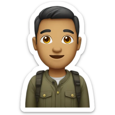 avatar face for resume sticker